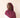 MAGENTA WINE PLAIN THREADED HIJAB