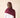 MAGENTA WINE PLAIN THREADED HIJAB