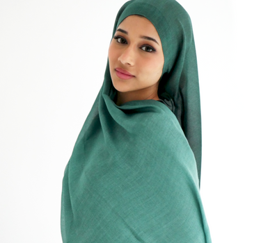 Green Gradient Modal Hijab