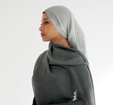 Black Gradient Modal Hijab